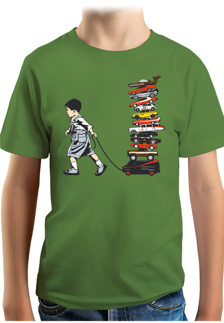 T-Shirt Garçon La Collection de voitures via les séries télé