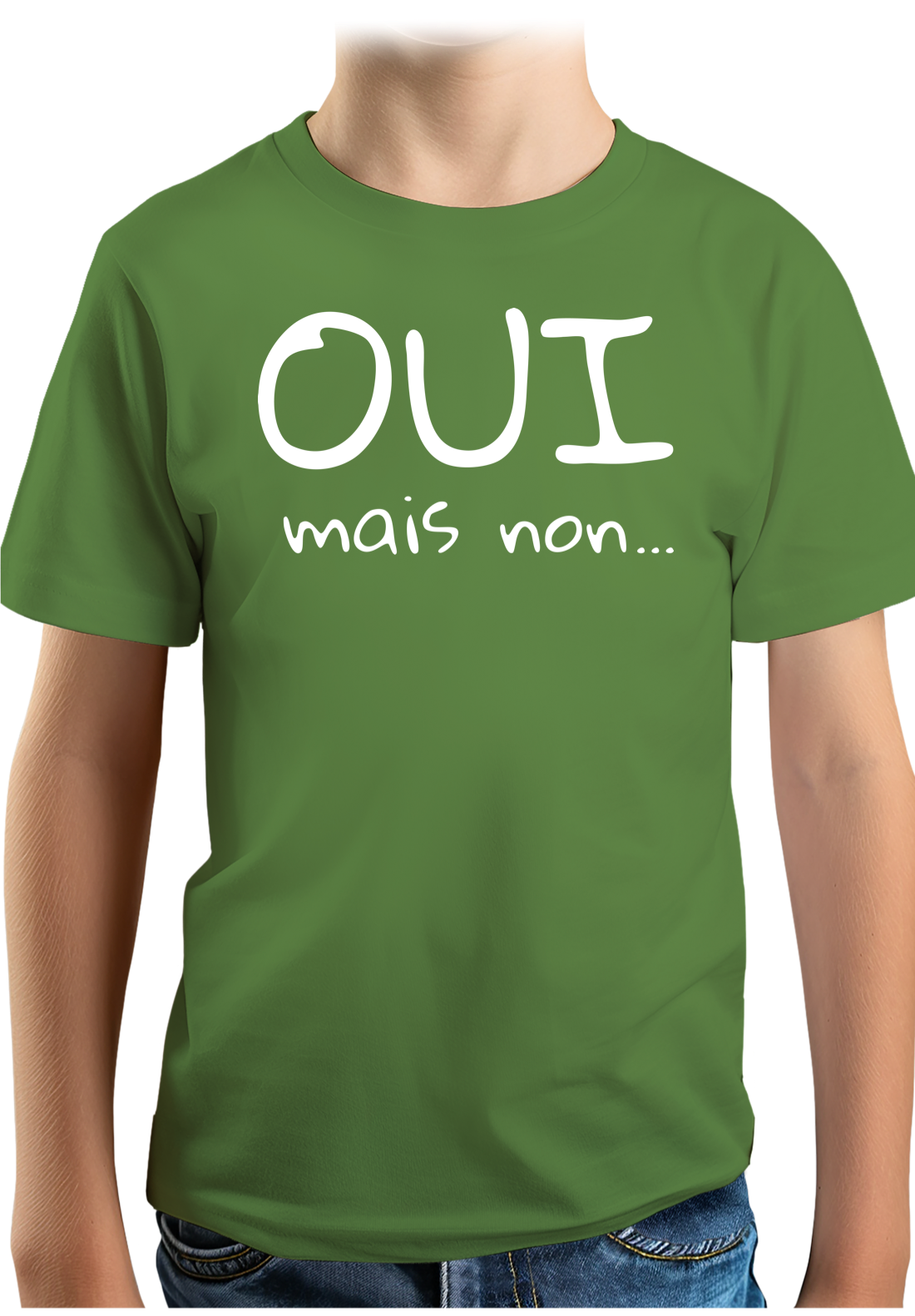 T-Shirt Garçon Oui mais non...