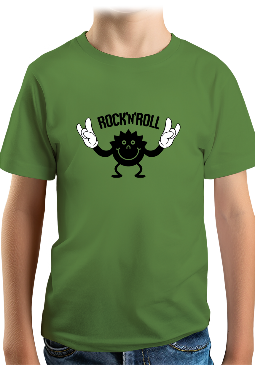 T-Shirt Garçon Smile Rock'N'Roll