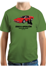 T-Shirt Garçon Zeus et Apollon Voiture Alarme
