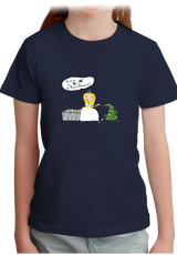 T-Shirt Fille je cherche le prince charmant