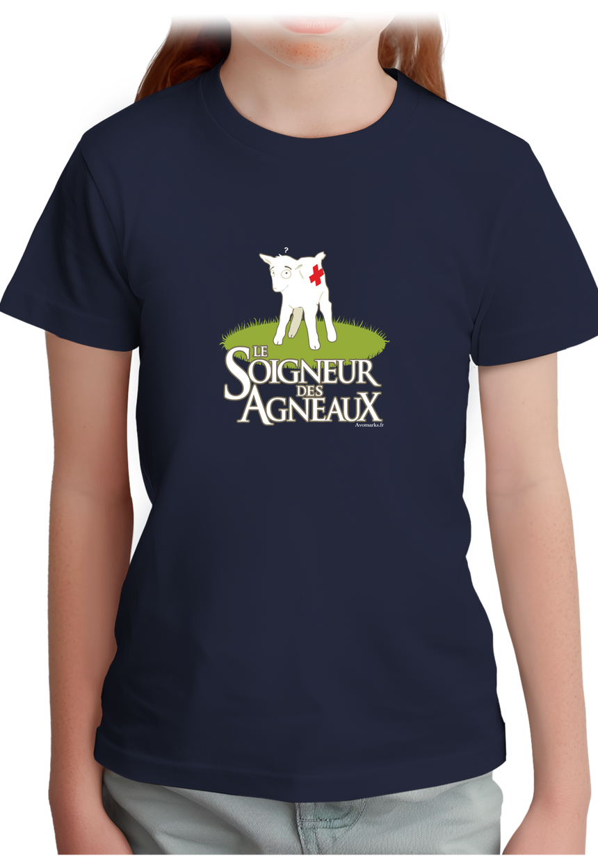 T-Shirt Fille Soigneur des agneaux
