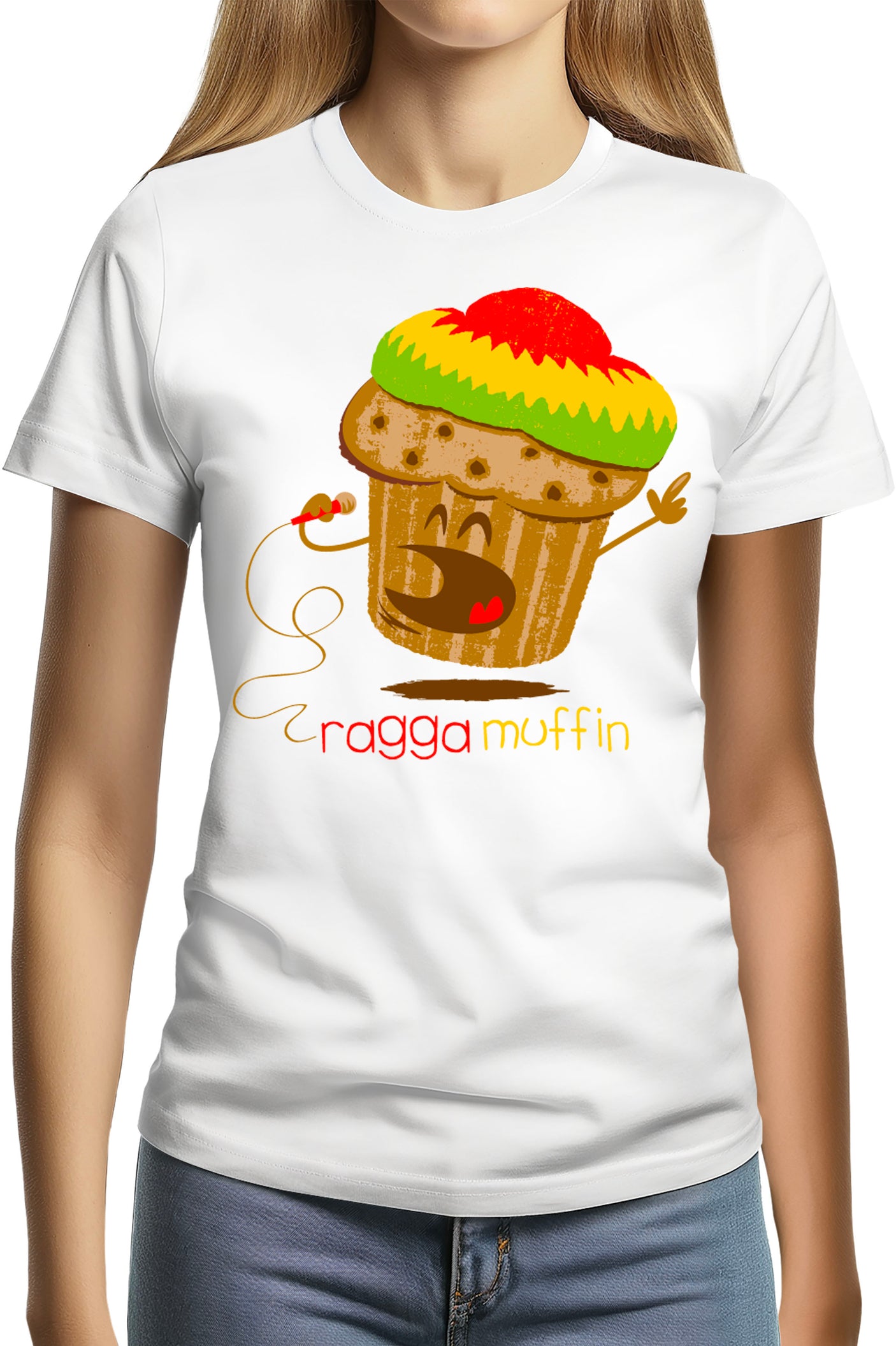 T-Shirt Femme Reggae en muffin