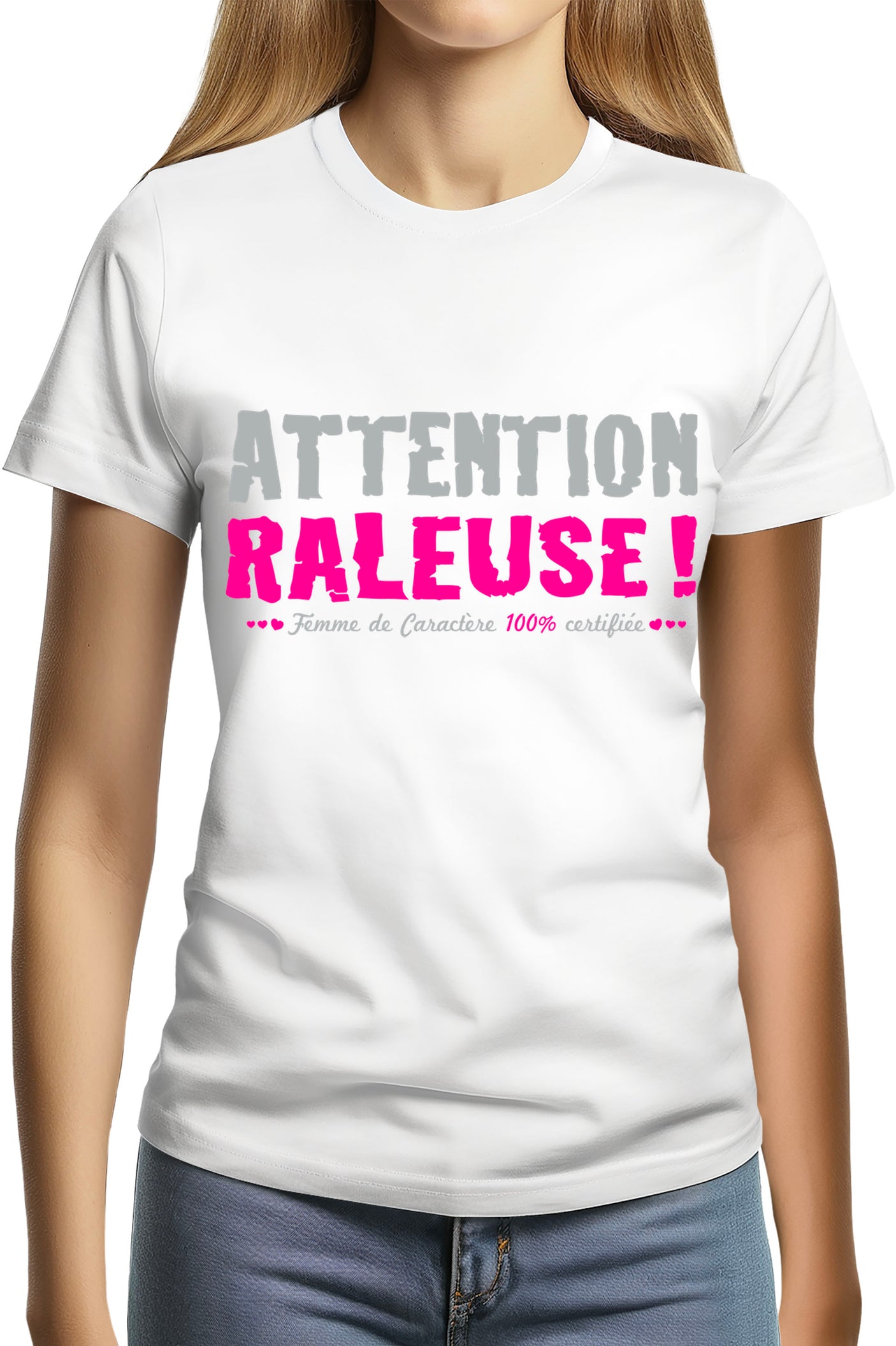 Tee-Shirt Femme ATTENTION RALEUSE