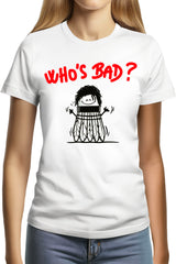 Tee-Shirt Femme Le Badmington fait un hommage à Michael jackson