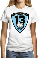 Tee-Shirt Femme Fanny au bar ... Pointeur