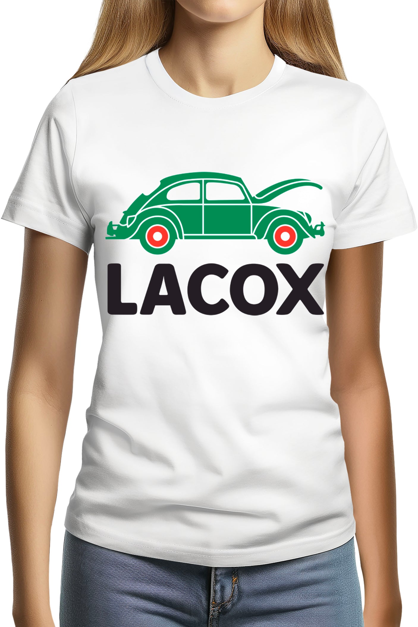 T-Shirt Femme La Coccinelle façon crocodile
