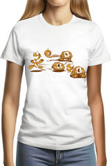 Tee-Shirt Femme Turtle Contest : course de tortues