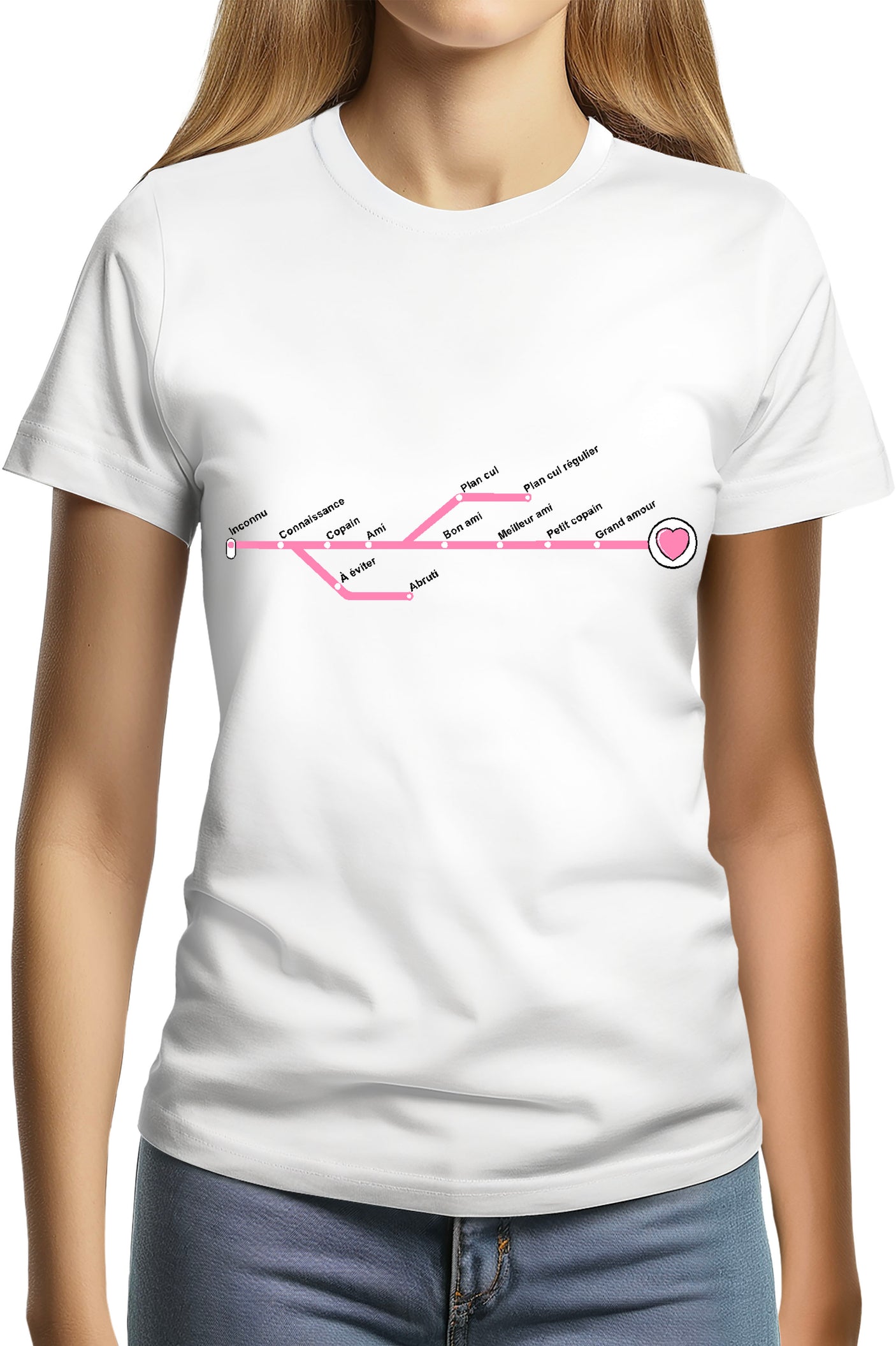Tee-Shirt Femme Love Line Femme