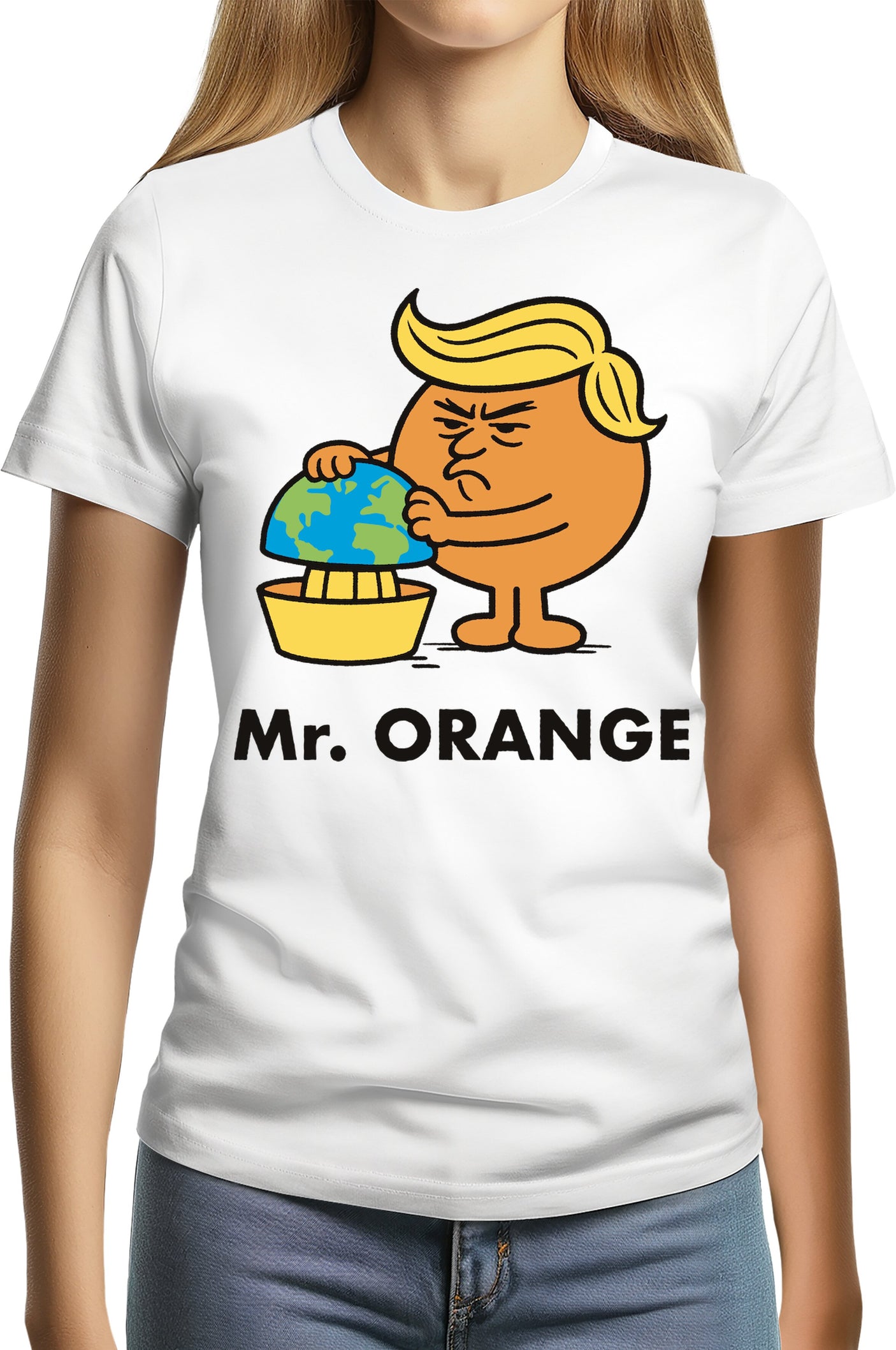 Tee-Shirt Femme Mr Orange alias Trump