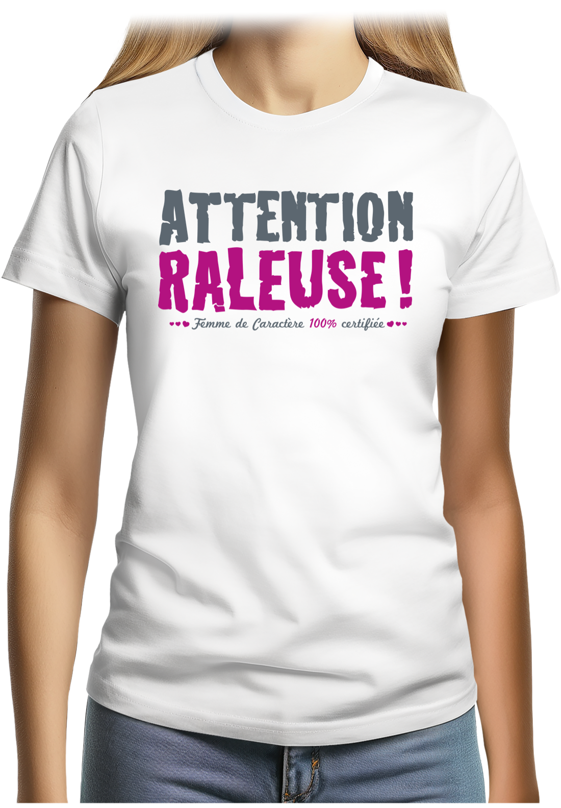 T-Shirt Femme Attention râleuse
