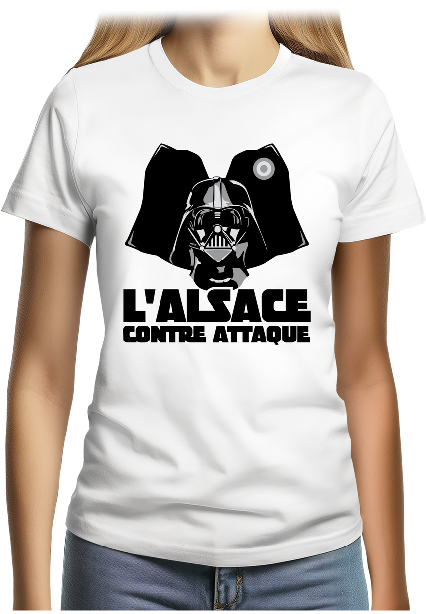 T-Shirt Femme L'Alsace contre attaque