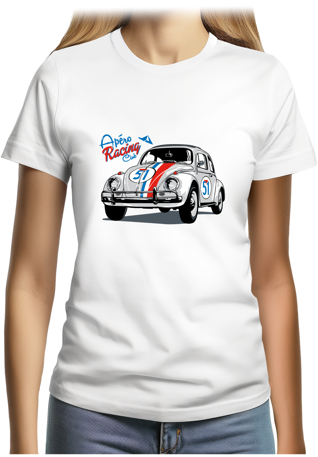 T-Shirt Femme Cox apéro racing automobile