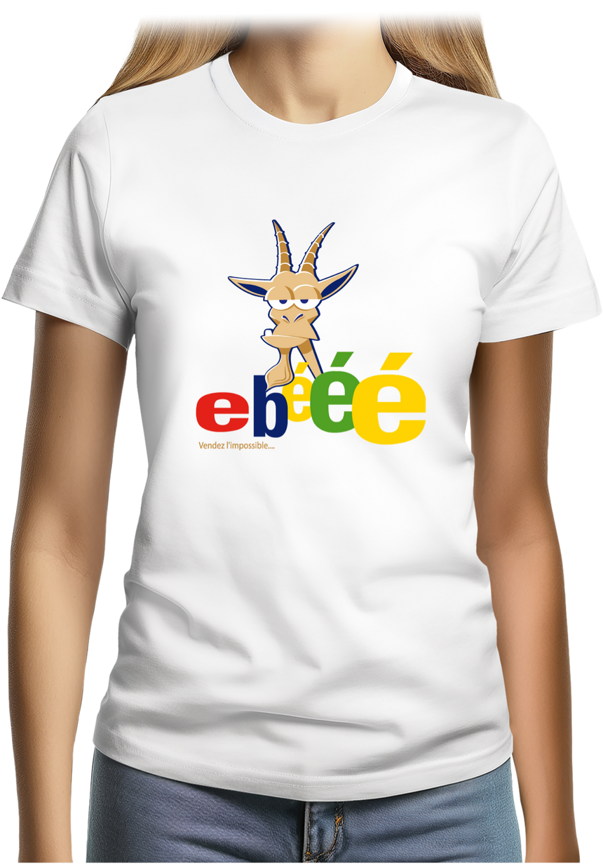 T-Shirt Femme Ebééé Bouquetin