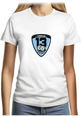 T-Shirt Femme Fanny au bar, tireur