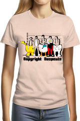T-Shirt Femme Parodie de Usual suspect