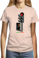Tee-Shirt Femme Feu Tricolore Des Amoureux