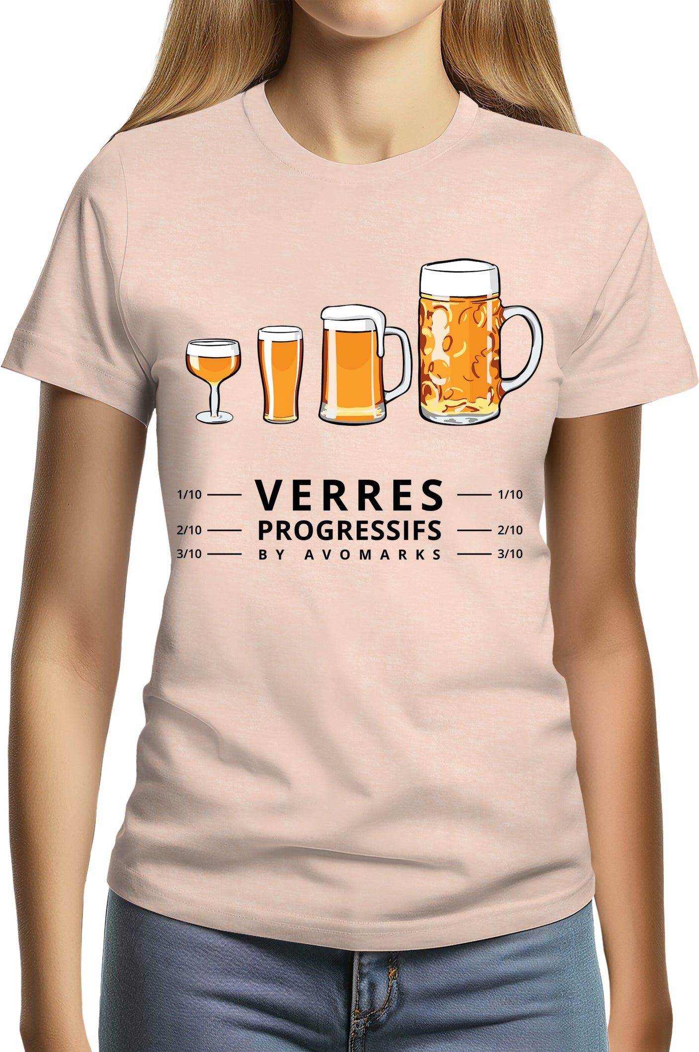 Tee-Shirt Femme Ophtalmo de la biere