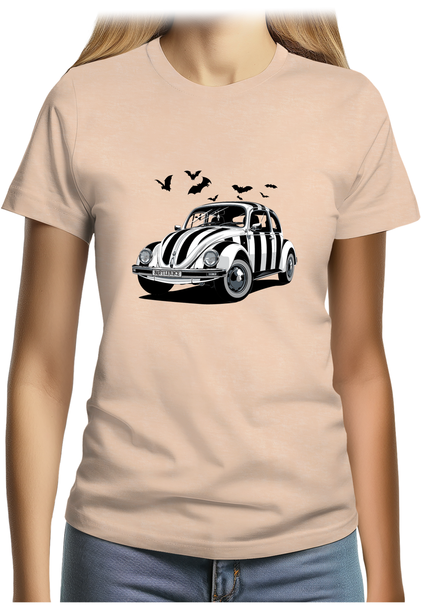 T-Shirt Femme Voiture Beetlejuice coccinelle