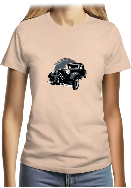 T-Shirt Femme La Traction, l'attraction d'avant