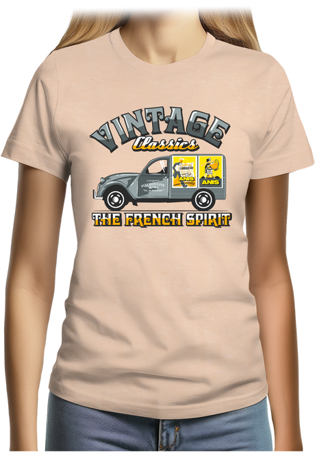 T-Shirt Femme Deuch french spirit pastis