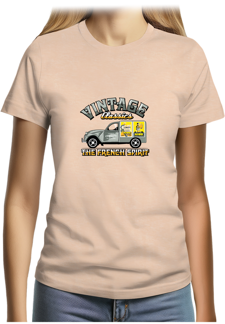 T-Shirt Femme Deuch french spirit d'alcool d'anis