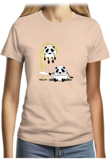 T-Shirt Femme Panda et bambou
