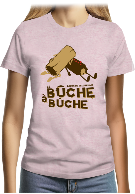 T-Shirt Femme Le Bûche à Bûche
