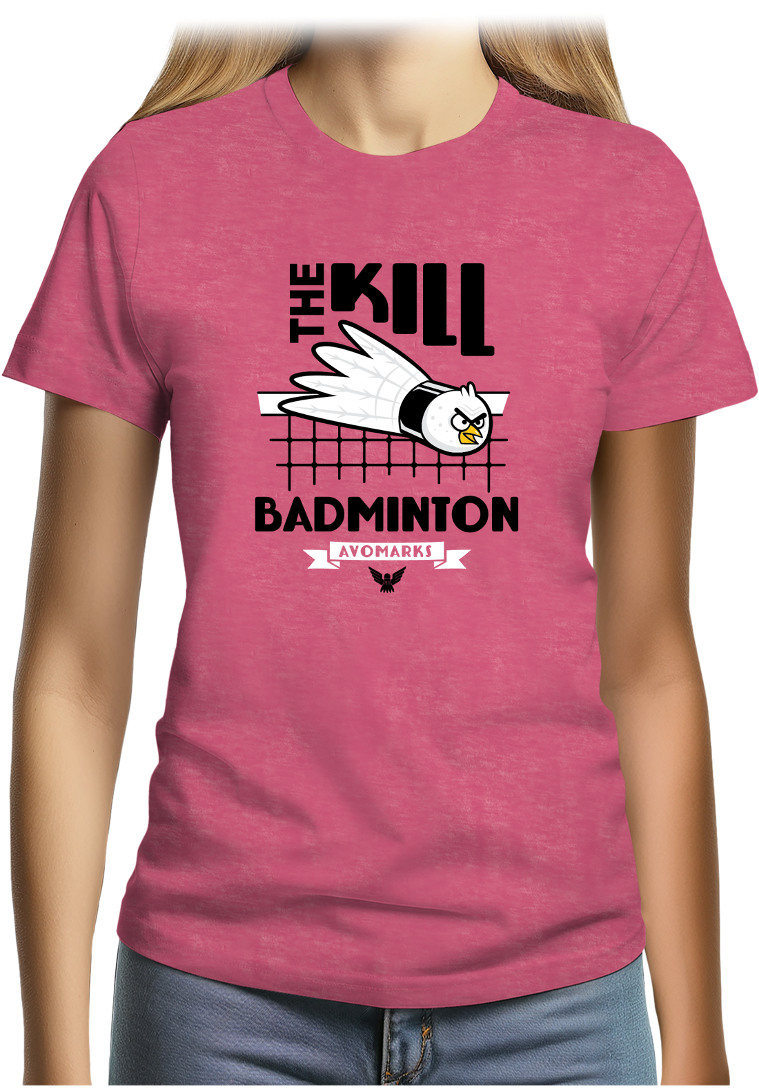 T-Shirt Femme Kill Badminton