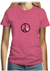 T-Shirt Femme Love In Peace