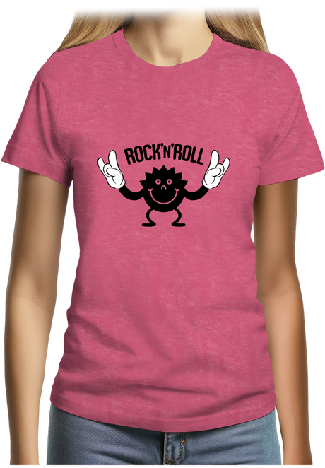 T-Shirt Femme Smile Rock'N'Roll