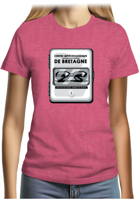 T-Shirt Femme Lunette de soleil Bretonne