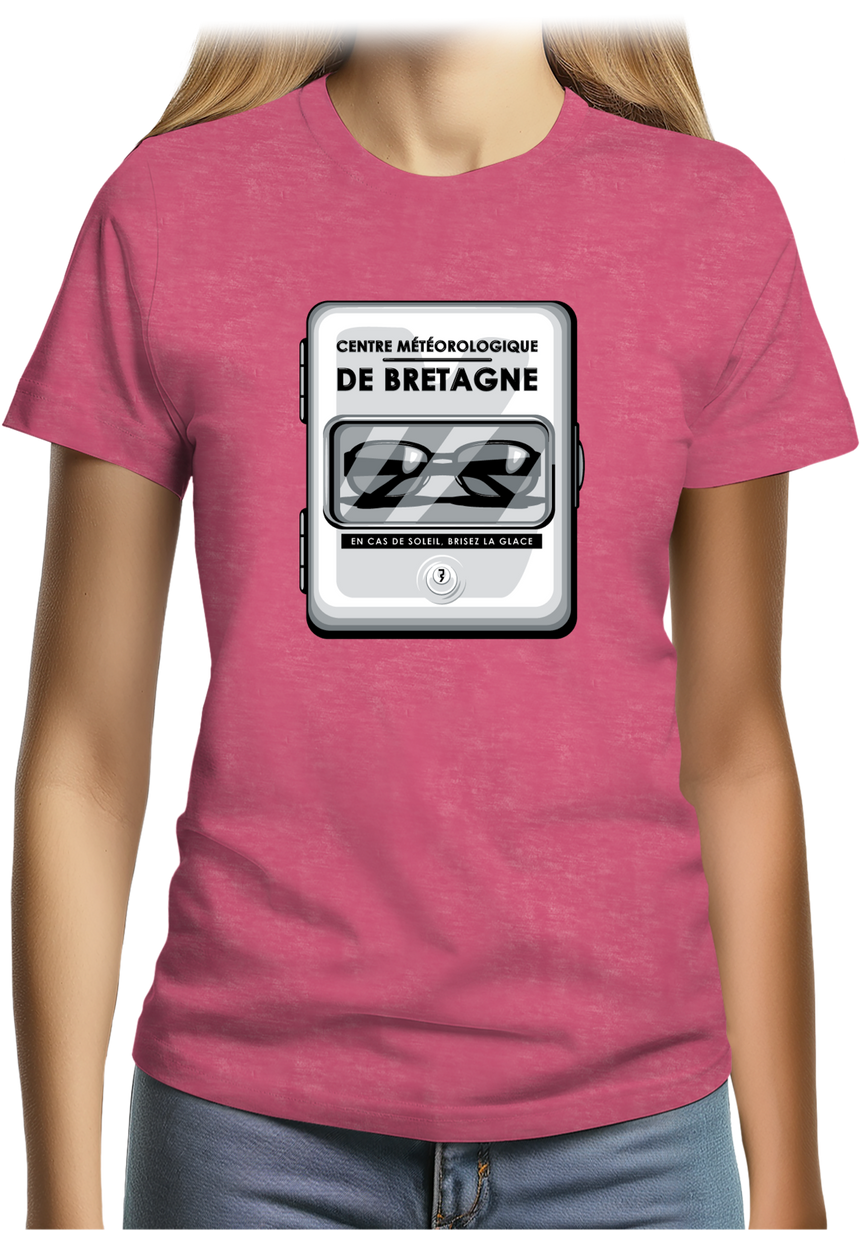 T-Shirt Femme Lunette de soleil Bretonne