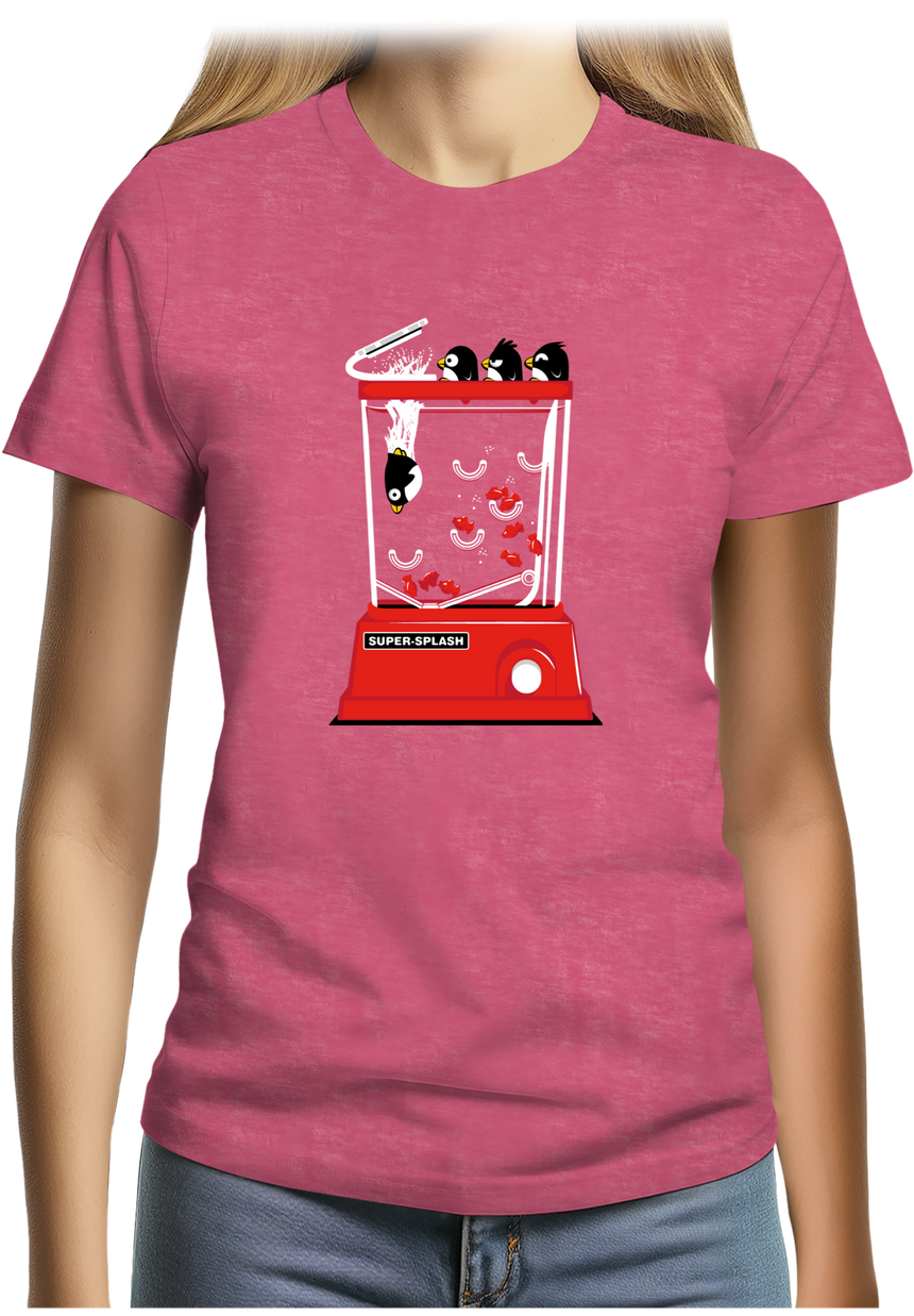 T-Shirt Femme Super Splash Pingouin