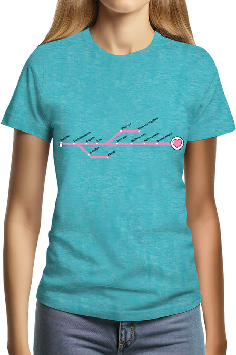 Tee-Shirt Femme Love Line Femme
