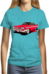 Tee-Shirt Femme Voiture Christine