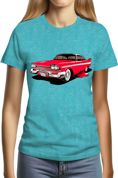 Tee-Shirt Femme Voiture Christine