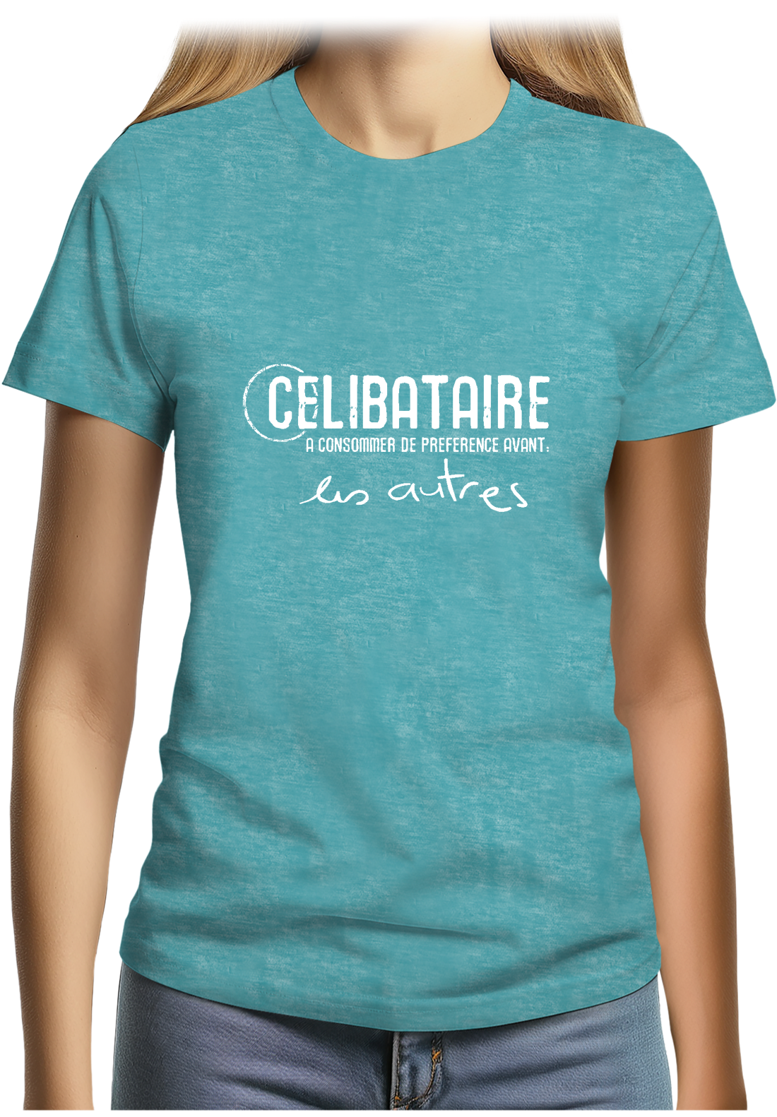 T-Shirt Femme Célibataire à consommer avant les autres