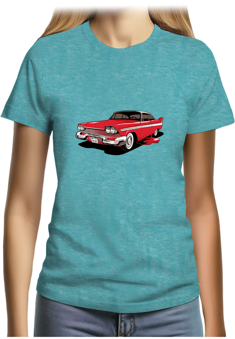 T-Shirt Femme Voiture Christine