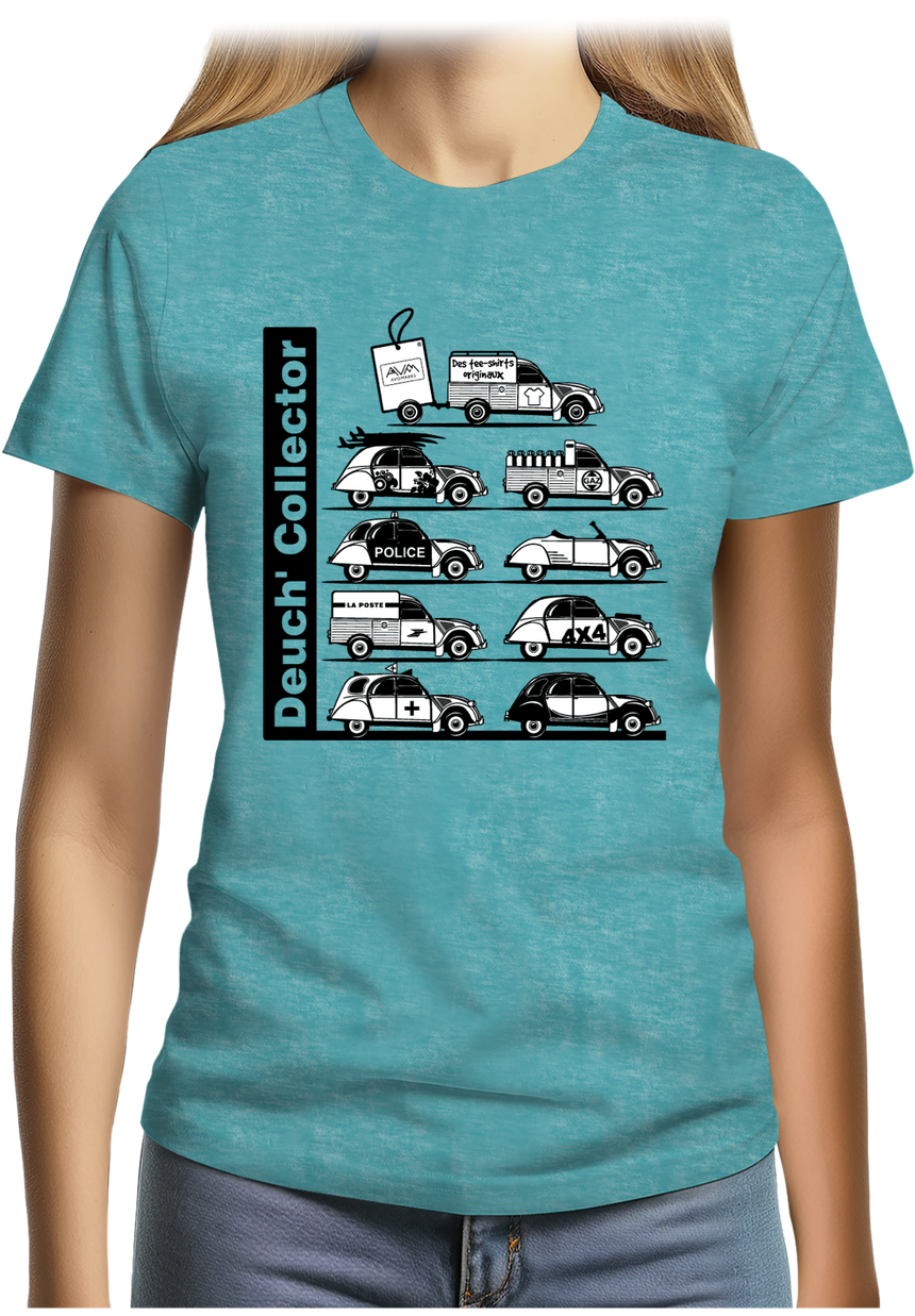 T-Shirt Femme Voiture 2CV Collector