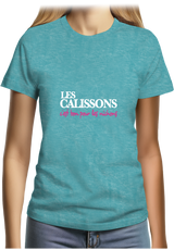 T-Shirt Femme Les Calissons C'est Bon Pour les nichons