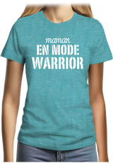 T-Shirt Femme Maman en mode Warrior