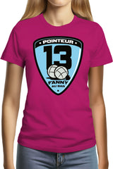 Tee-Shirt Femme Fanny au bar ... Pointeur