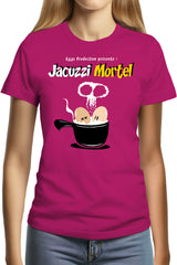 Tee-Shirt Femme Des Oeufs dans un jacuzzi
