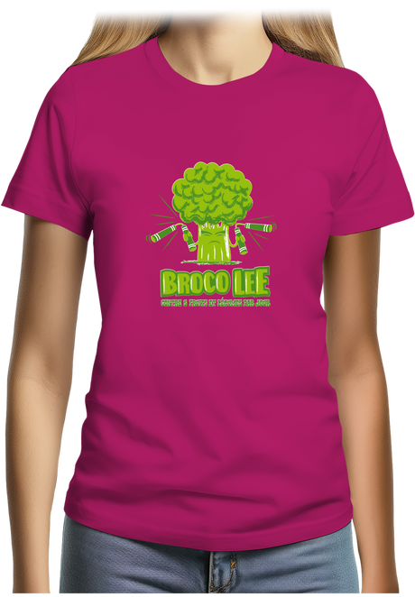 T-Shirt Femme Broco Lee contre 5 fruits et légumes