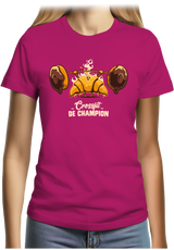 T-Shirt Femme Champion des petits déjeuners