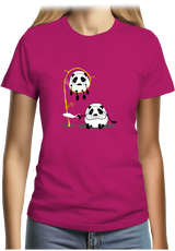 T-Shirt Femme Panda et bambou