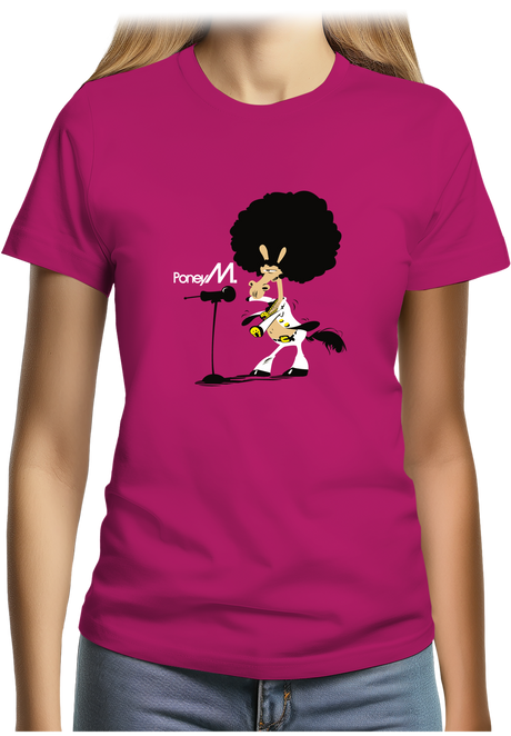 T-Shirt Femme Poney M