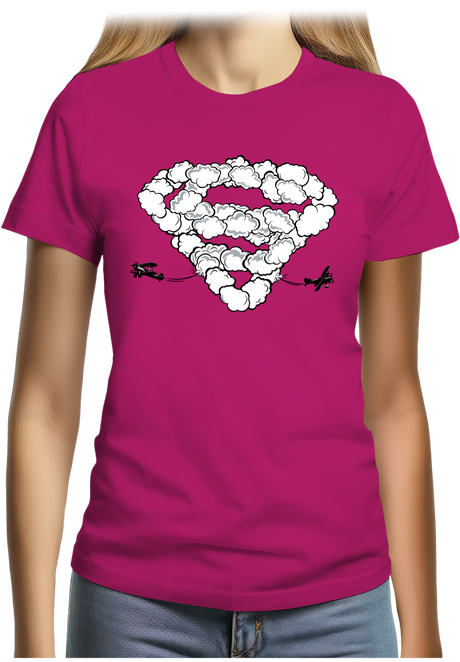 T-Shirt Femme Super aviateur