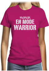 T-Shirt Femme Maman en mode Warrior